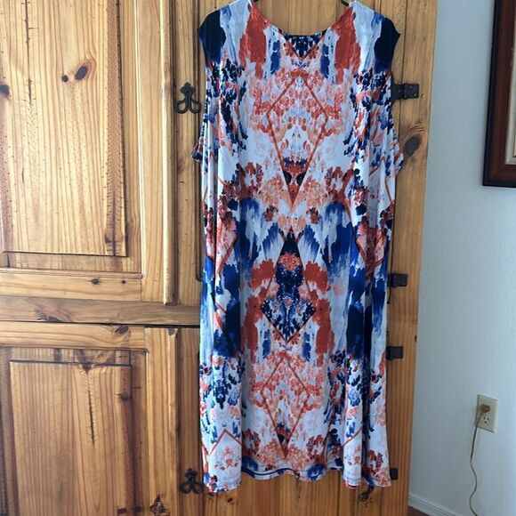 ***** 5 for $25 Roaman’s Sleeveless Dress - Picture 4 of 5